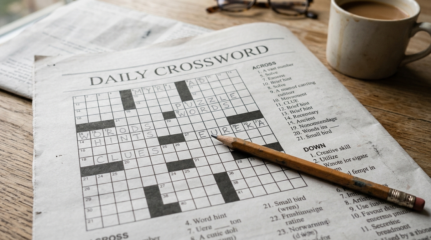 easy crossword practice illustration for Easy Crossword Puzzles